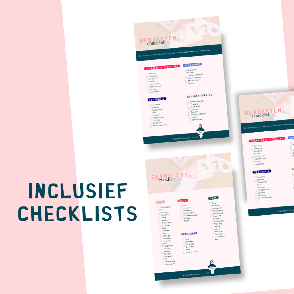 Gevoelens-en behoeftenchecklist